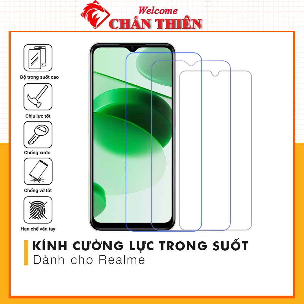 Cường lực realme C35 C3 C12 C15 C2 C1 Q XT C11 C20 C25 C21 C25s C17 V5 V3 V13 Q2 Q2i Q3 Q3i Narzo 10A 20A 30 Kính-[TS]