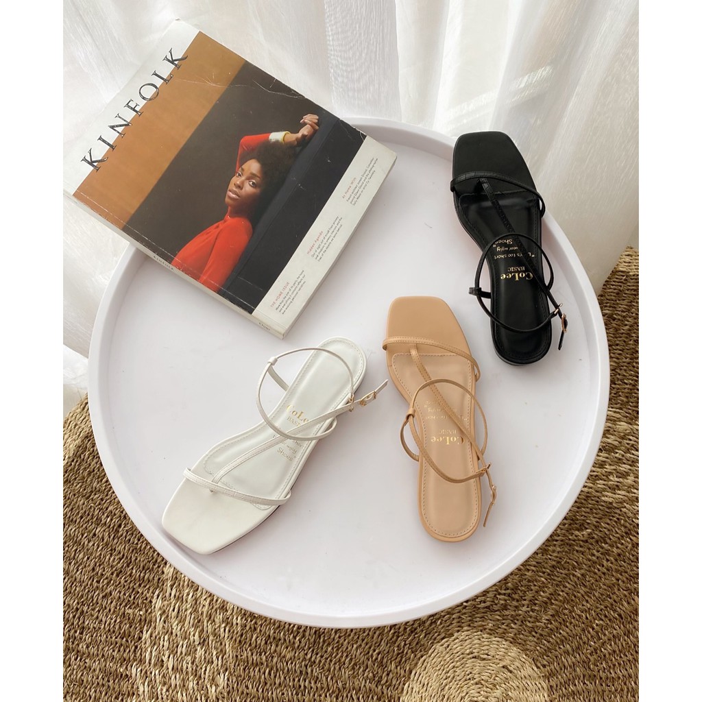 Sandal Colee quai chéo gót 2p cực xinh yêu