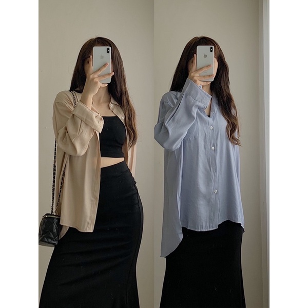 Áo sơ mi lụa 908