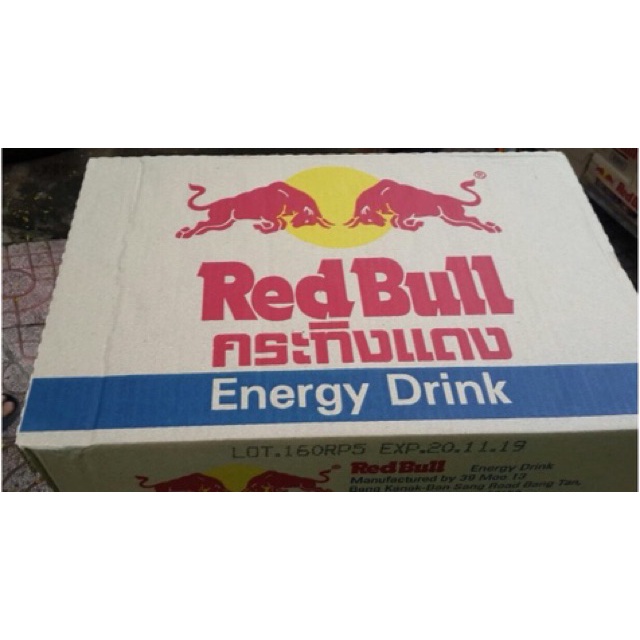 Nước Tăng Lực Red Bull (Bò Húc) Thái Lan 24 non x 250ml