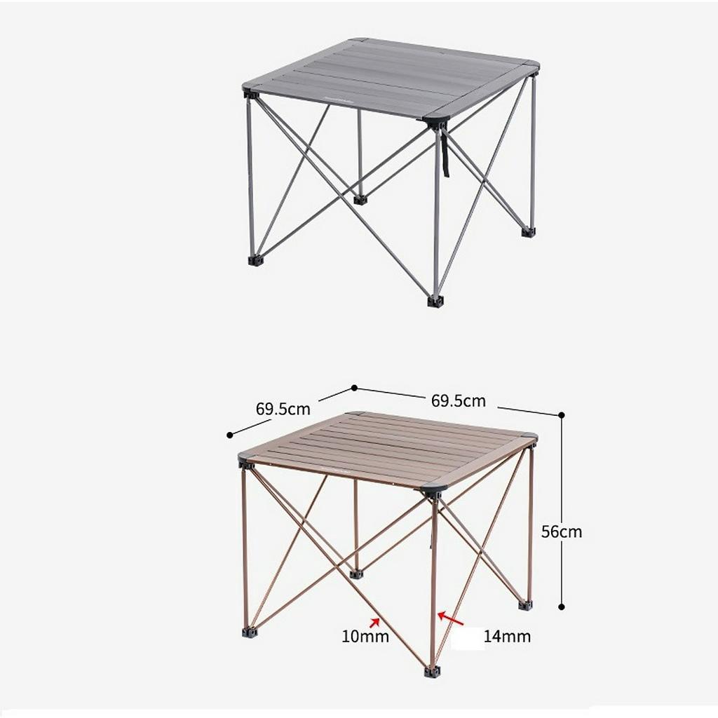 Bàn nhôm dã ngoại gấp gọn Naturehike NH16Z016-L