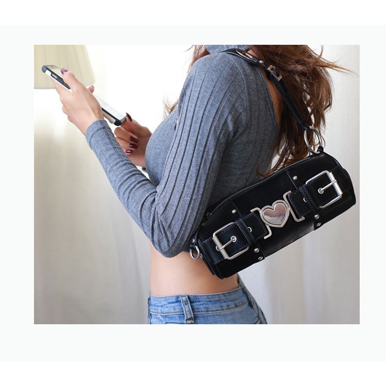 Túi Đeo Vai / Kẹp Nách / Đeo Chéo Phong Cách Mới 2022 Thiết Kế Cảm Giác Chạm Cao Cấp Dễ Phối Đồ Dành Cho Bạn Nữ