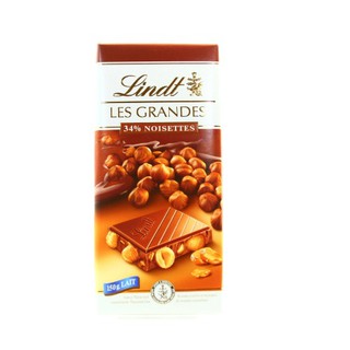 Socola sữa & hạt dẻ hiệu lindt les grandes gói 150g
