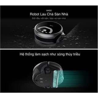 Robot w400 ilife lau chà sàn nhà chuyên dụng