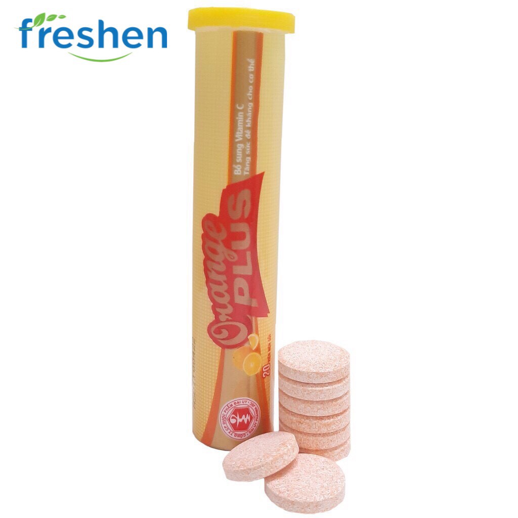 Sủi cam Orange plus bổ sung vitamin C cho cơ thể