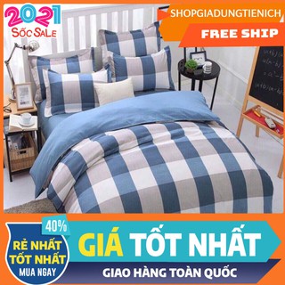 Bộ Vỏ Chăn Ga Gối Kèm Vỏ Gối Ôm SET 5 MÓN( Được chọn mẫu )