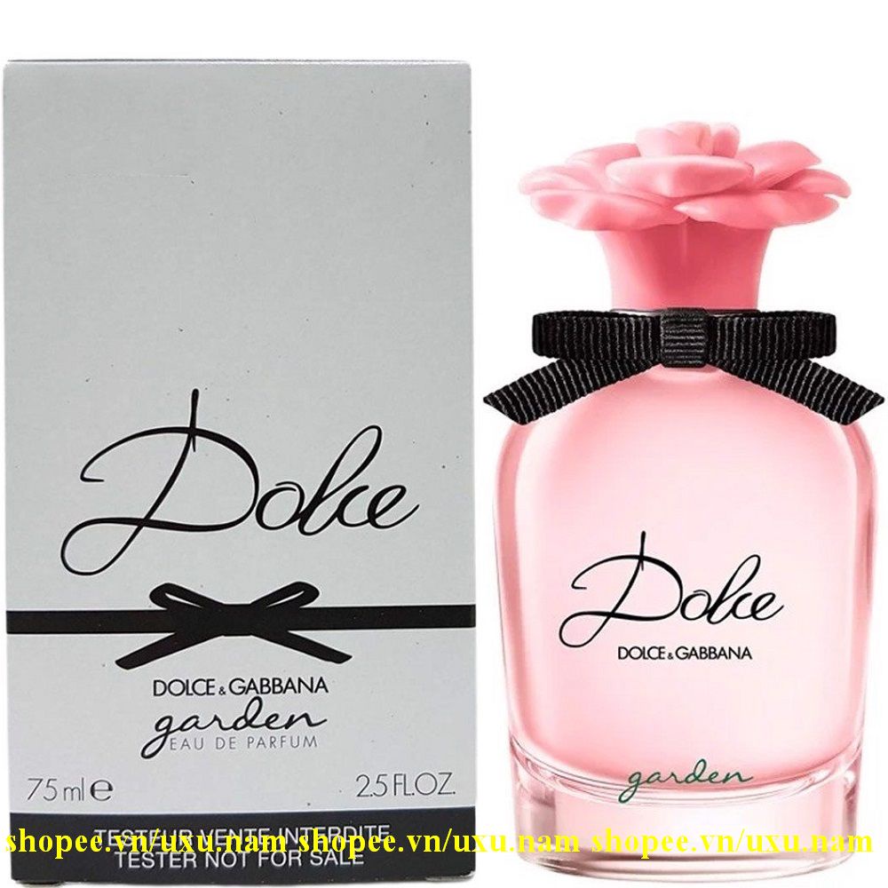 Nước Hoa Nữ Dolce & Gabbana Garden Tester EDP 75ml chính hãng thumbnail
