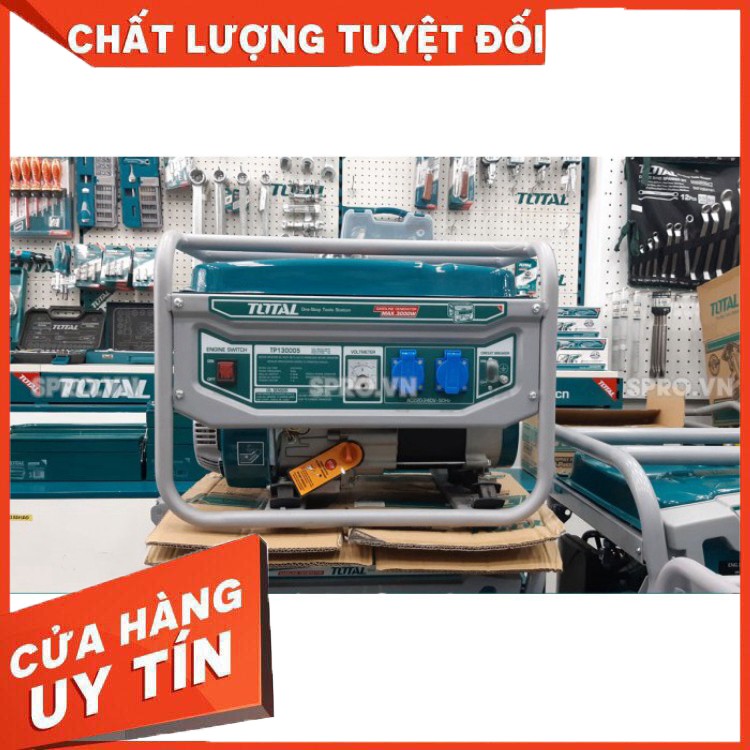 Bảng giá 1.2kW Máy phát điện chạy xăng Total TP115001