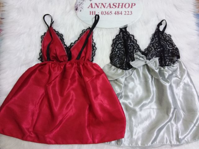 BỘ NGỦ SEXY CÓ NƠ PHÍA TRƯỚC MẪU MỚI (hình thật kèm video shop) | BigBuy360 - bigbuy360.vn