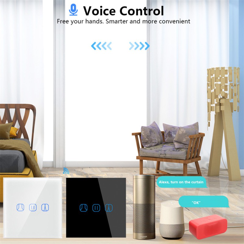 Công Tắc Cửa Sổ Kết Nối Wifi Thông Minh Tương Thích Google Home Amazon Alexa Sen1