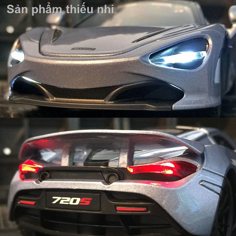 Sản phẩm thiếu nhi1:32 mô phỏng hình xe hơi hợp kim McLaren 720s Đồ trang trí chơi cậu bé siêu
