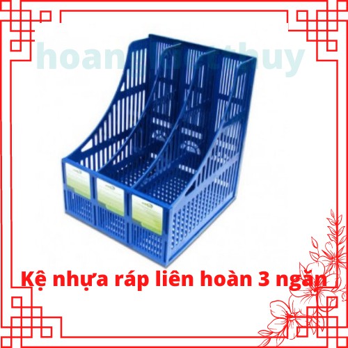 Kệ liên hoàn ráp 3 ngăn để bàn đựng tài liệu