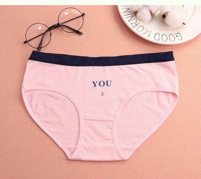 Quần lót nữ dễ thương họa tiết sao hồng kute