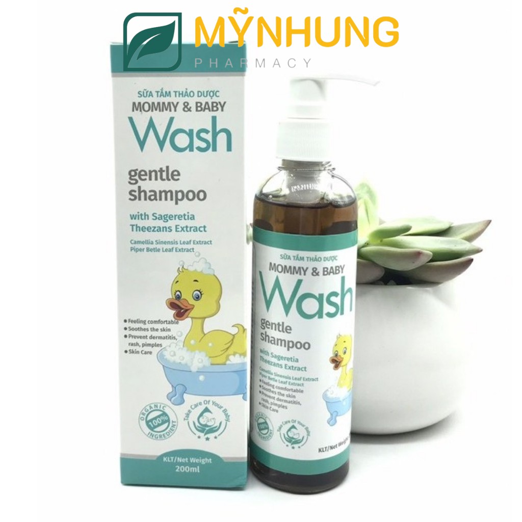 SỮA TẮM THẢO DƯỢC MOM&BABY 200ml