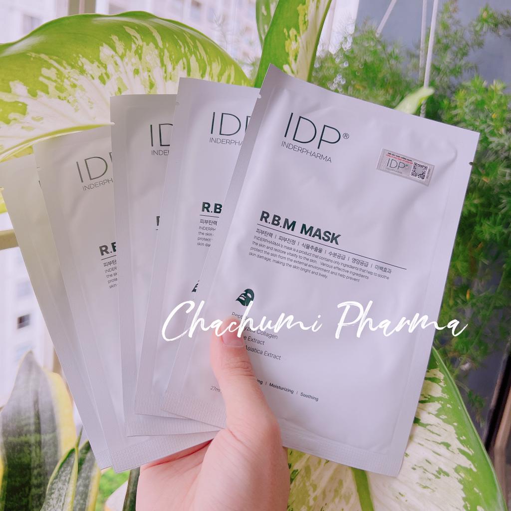 Mặt Nạ Phục Hồi Sáng Da IDP Inderpharma R.B.M Mask