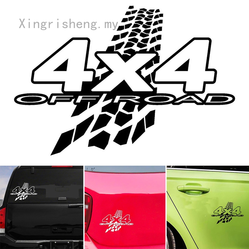 Decal Dán Trang Trí Hình Động Vật Off-road 20cmx13.6cm New 4x4