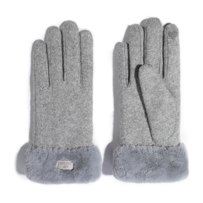 Găng tay len cảm ứng cashmere nữ cao cấp Golovejoy DY35