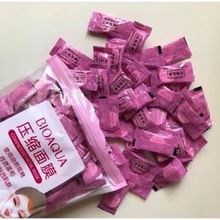 Bịch 100 viên mặt nạ nén Bioaqua