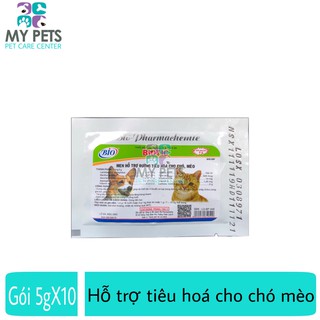 (COMBO 10 Gói) Men tiêu hóa hỗ trợ đường ruột cho chó mèo - Biotic 5g