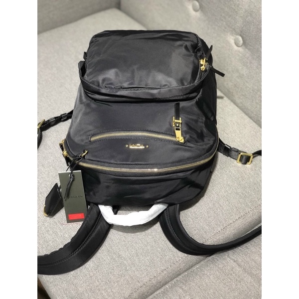 TNS - Balo đa năng vừa laptop Tumie backpack-chất liệu cao cấp bền màu đen unisex