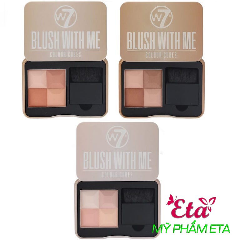 MÁ HỒNG W7 BLUSH WITH ME GETTING HITCHED CHÍNH HÃNG - 5651