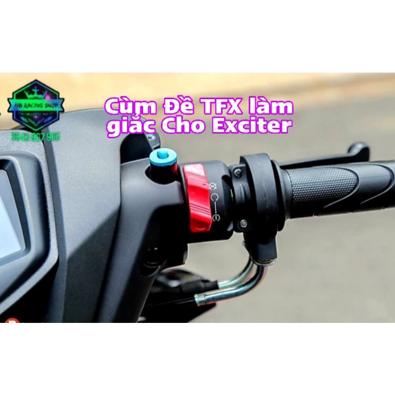 Cùm TFX Đấu Sẵn Tắt Máy Tạm Thời Cho Exciter 2019-Ex155.NB Racing Shop