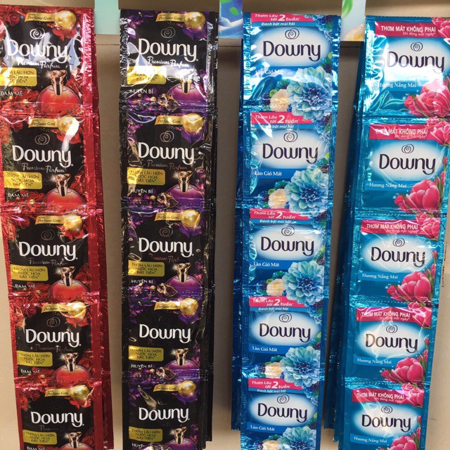 Nước xả COMFORT/ DOWNY dây đủ màu
