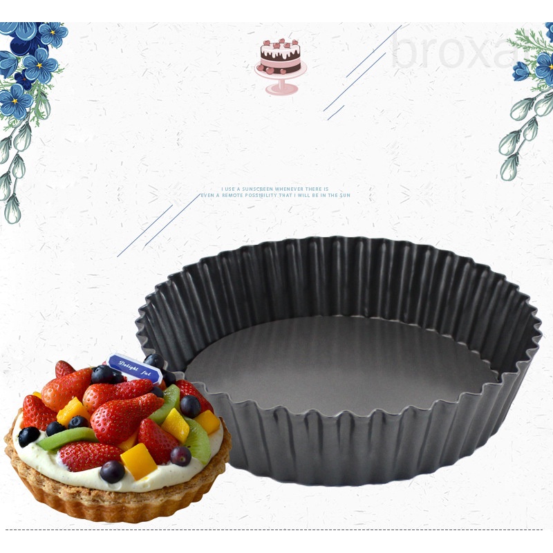 Khuôn Làm Bánh Pizza Hình Tròn Bằng Thép Carbon Có Thể Di Chuyển