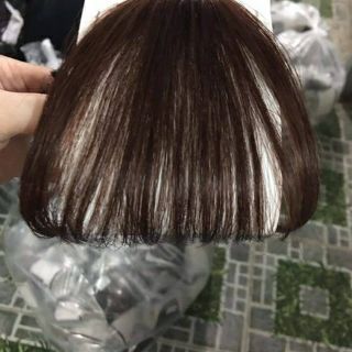 Tóc mái thưa (ảnh thật kế) y như tóc thật 100℅ (không mai)