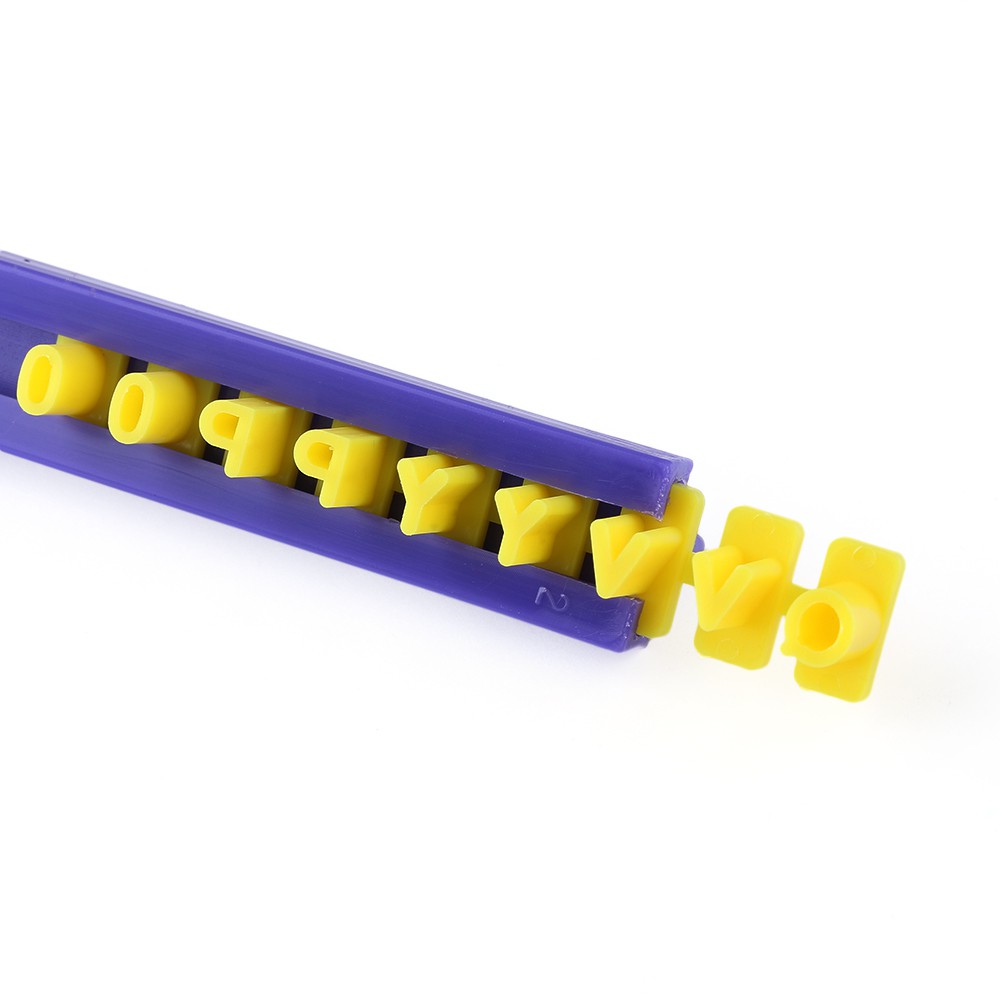 Khuôn cắt kiểu chữ số dập nổi trang trí bánh kem bánh quy