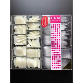 Móng úp fom thang hãng HSM hộp 600 móng