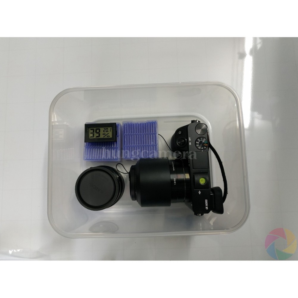 HDGD Combo Hộp Chống Ẩm kèm ẩm kế và hạt hút ẩm chuyên dụng cho máy ảnh 25 I846