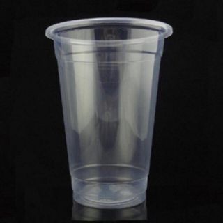100 cốc nhựa PP loại 500ml dập màng hoặc dùng nắp