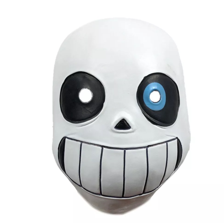 Mặt nạ sans mắt xanh