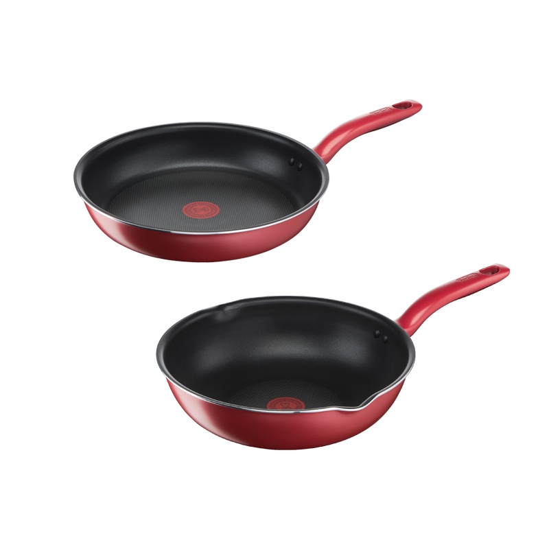 [Mã LIFEHL25 giảm 10% đơn 350K] Combo Tefal So Chef Chảo chiên 24cm &amp; Chảo chiên sâu lòng 28cm