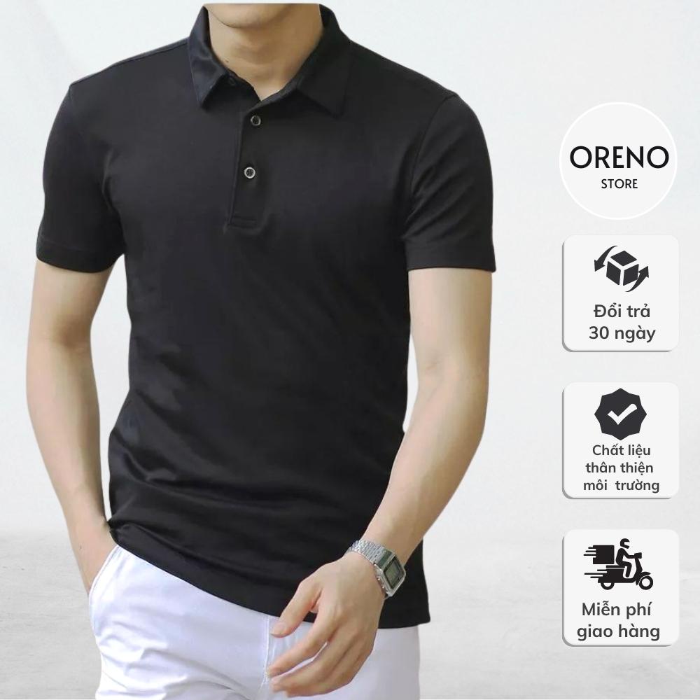 Áo phông nam áo thun nam ngắn tay có cổ màu XÁM nhạt ghi xám cao cấp ÁO polo nam cao cấp