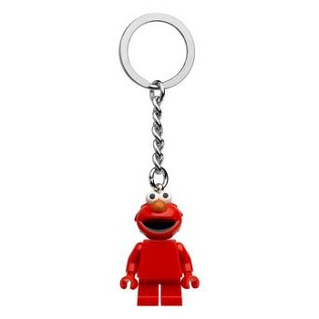 Móc khóa Đồ chơi lắp ráp Iego chủ đề Sesame Street Keychain - với nhân vật 854145 Elmo - 854146 Cookie Monster