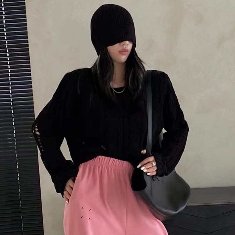 Áo sweater Tay Dài Dáng Rộng Phong Cách Thời Trang Hàn Quốc