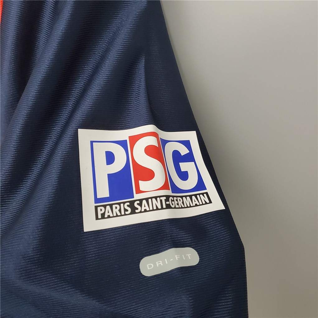 Áo Bóng Đá Đội Tuyển Paris PSG 01-02 Phong Cách Retro