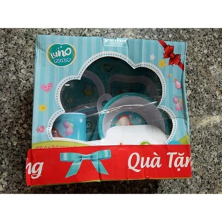 Tã quần trung Bino (99k) mua 4 bịch tặng kèm bộ chén ăn dặm cao cấp, các size M22 L20 XL18 XXL16      đều có sẵn kèm qua
