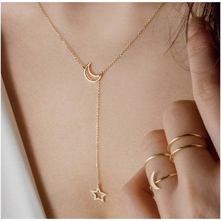 Dây chuyền nữ hình mặt trăng siêu xinh