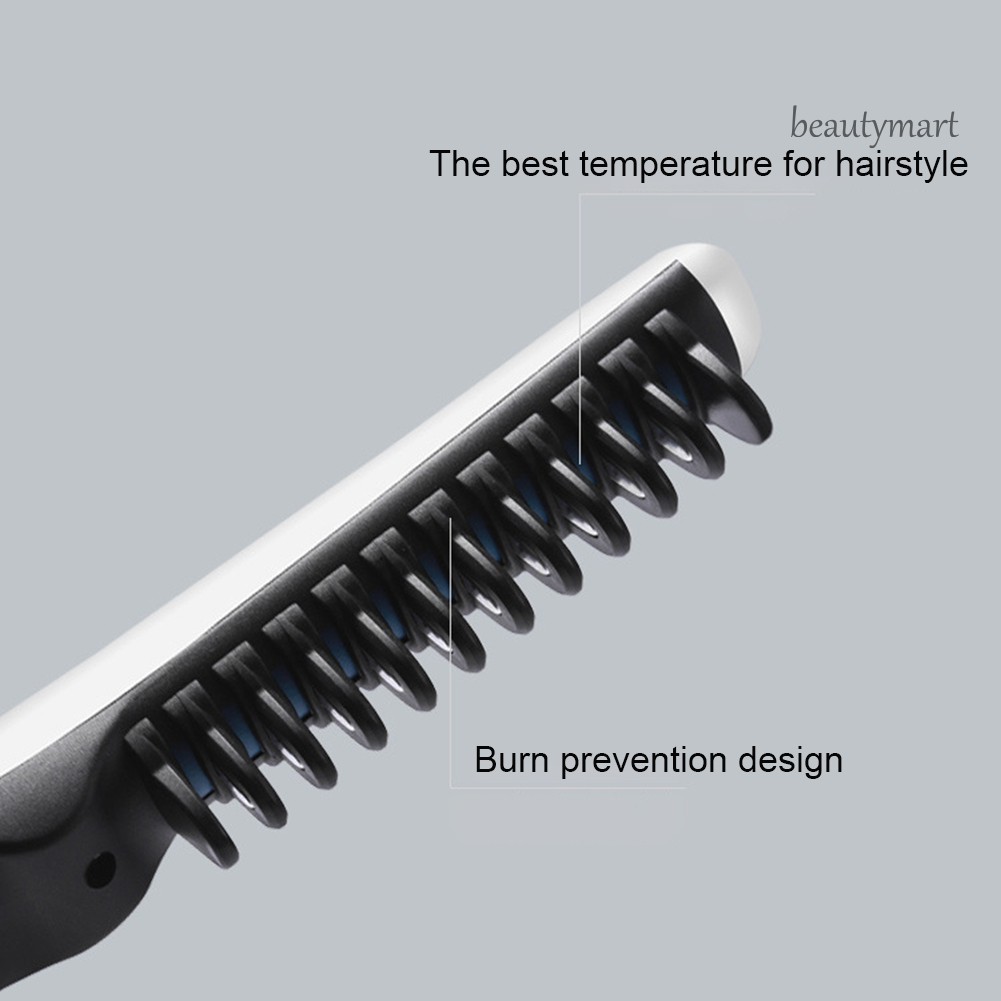 [Hàng mới về] Máy tạo kiểu tóc/râu thẳng/xoăn 2 trong 1 cho nam