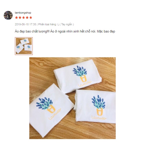 Áo Thun Nữ Tay Lỡ Logo Hoa Nhí - I639
