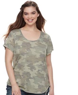 Áo thun nữ xuất dư big size hiệu MUDD