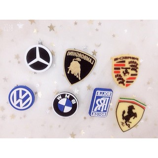 Combo 6 sticker gắn dép - jibit siêu xe