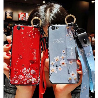 Fro OPPO F1S F3 F5 F9 A83 A79 Máy khoan hoa màu đỏ xu hướng điện thoại di động