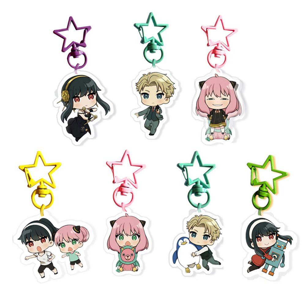 Móc Khóa Acrylic Hình Anime Nhật Bản Dành Cho Nam Nữ