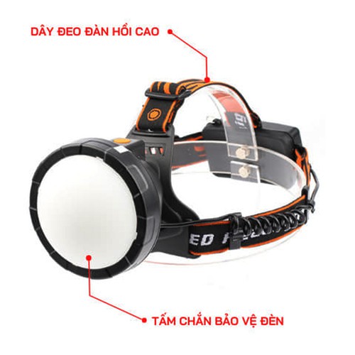 Đèn pin siêu sáng-Đèn đội đầu SF-K15 -Pin 18650 | BigBuy360 - bigbuy360.vn