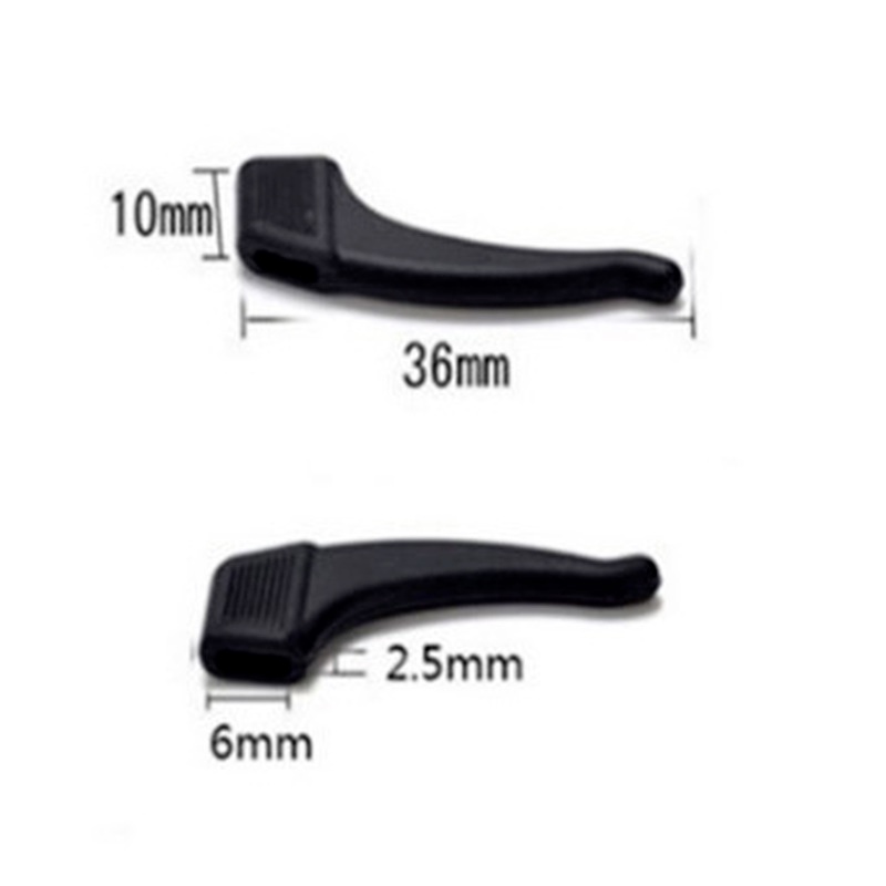 Giá đỡ mắt kính bằng silicon mềm trong suốt chống trượt tiện dụng