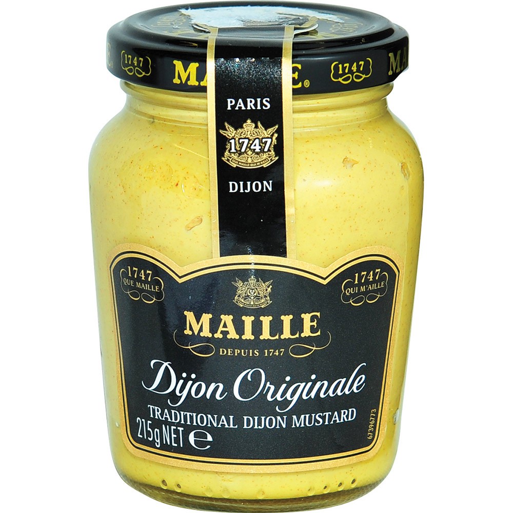 Mù tạt vàng Dijon Maille 215g Chính Hãng